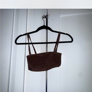 Bra Sheer Sculpt Bandeau SKIMS XXS brown